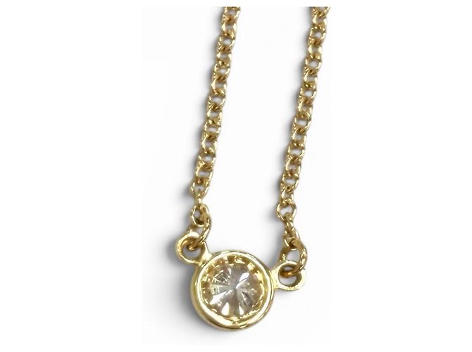 Tiffany & Co Tiffany Elsa Peretti By the Yard Diamant-Halskette Golden - Ansicht 2