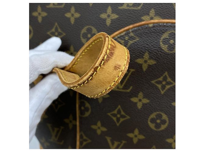 Borsa a tracolla Louis Vuitton Monogram Ellipse Marrone - vista 8