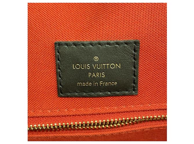 Borsa Tote Louis Vuitton Monogram Giant Reverse OnTheGo GM Marrone - vista 5