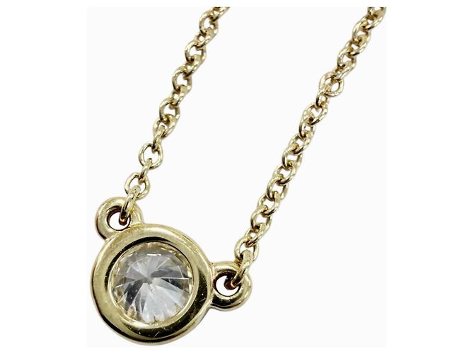 Collana Tiffany & Co. Elsa Peretti Diamond by the Yard D'oro - vista 4