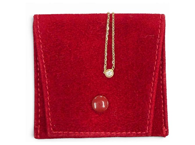 Collana Damour in oro rosa 18K e diamanti Cartier D'oro - vista 2