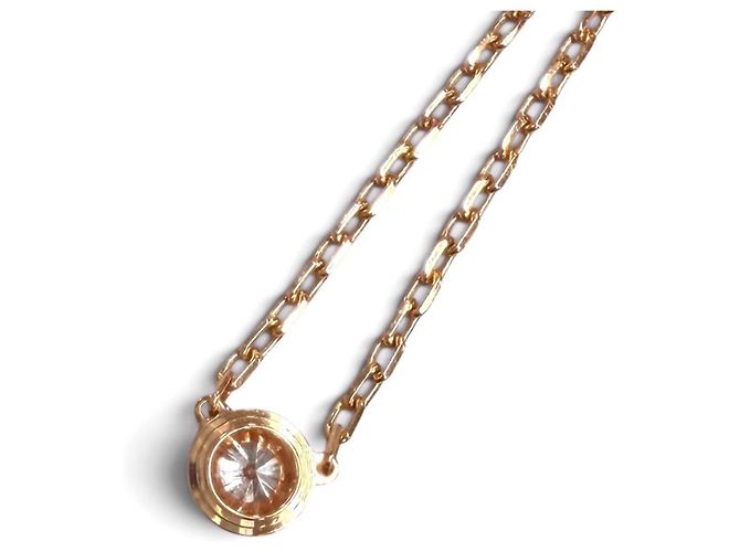 Collana Damour in oro rosa 18K e diamanti Cartier D'oro - vista 3