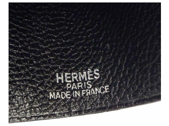 Hermès HERMES Vintage Leather Necklace Black - view 6