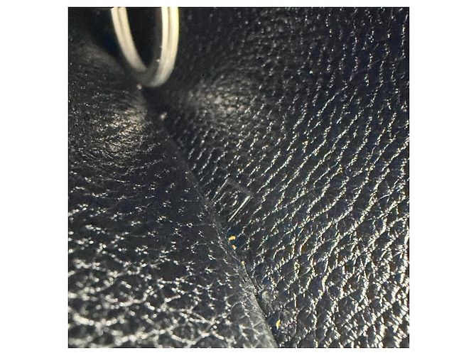 Hermès HERMES Vintage Leather Necklace Black - view 7