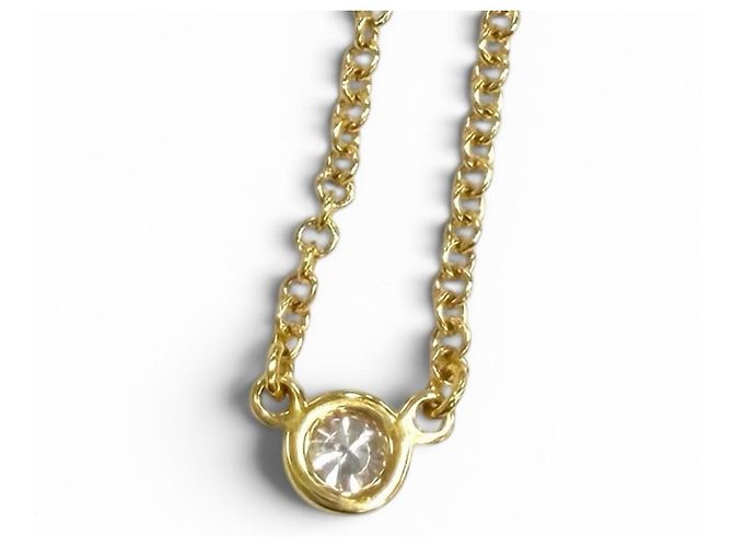 Tiffany & Co Collana Tiffany Elsa Peretti By the Yard 1P Diamond D'oro - vista 2