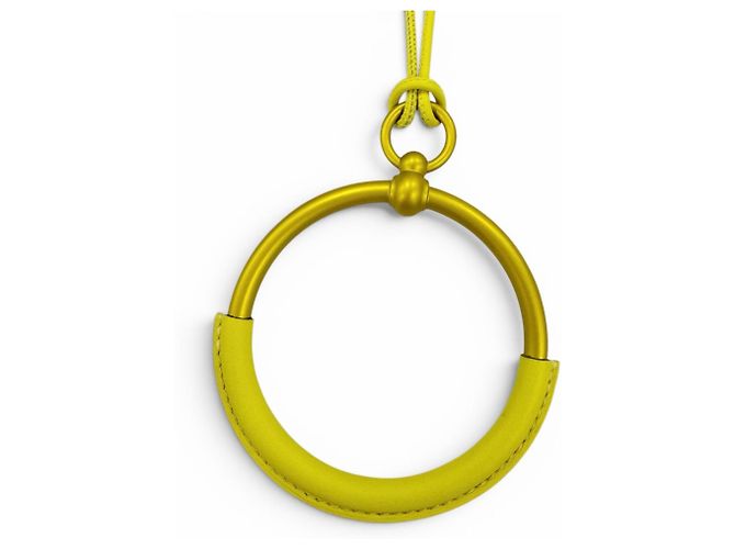 Hermès HERMES Loop Grand Halskette Gelb - Ansicht 5