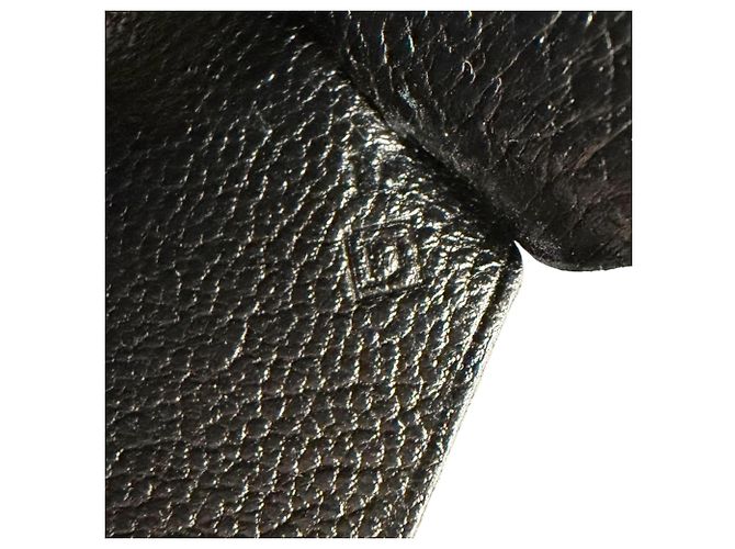 Hermès Collana Clochette Margiela Era in pelle con finiture argentate Hermes Nero - vista 8