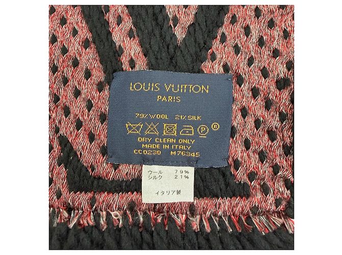 Stola Louis Vuitton Giant Monogram Jungle Nero - vista 6