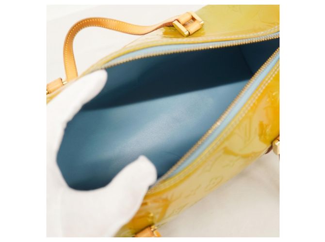 Borsa Louis Vuitton Vernis Bedford Blu chiaro - vista 4