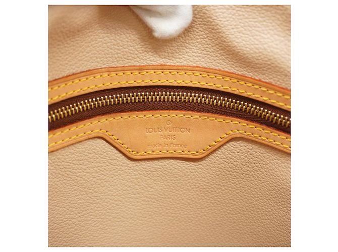 Borsa Tote Louis Vuitton Monogram Bucket GM M42236 Marrone - vista 5