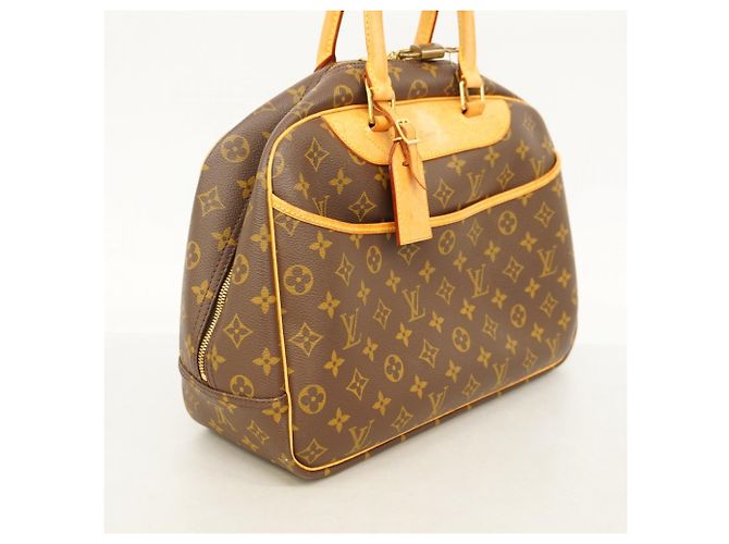 Borsa Louis Vuitton Monogram Deauville Marrone - vista 2