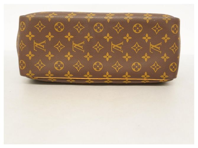 Borsa Louis Vuitton Monogram Deauville Marrone - vista 3