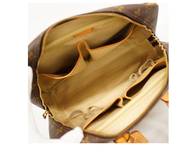 Borsa Louis Vuitton Monogram Deauville Marrone - vista 4