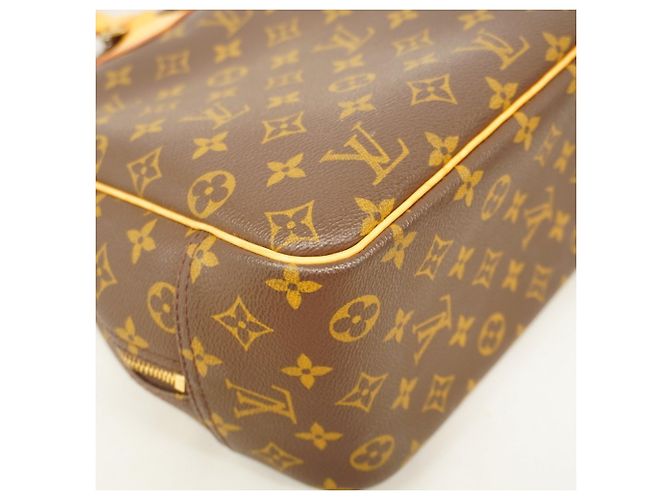 Borsa Louis Vuitton Monogram Deauville Marrone - vista 6