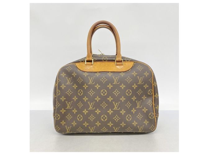 Borsa Louis Vuitton Monogram Deauville Marrone - vista 10
