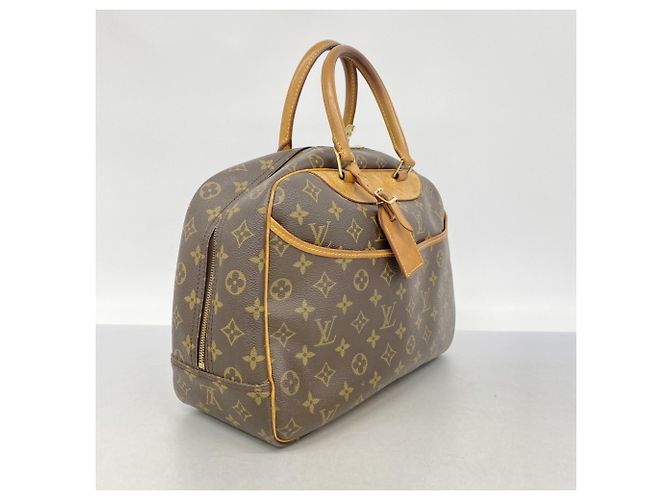 Borsa Louis Vuitton Monogram Deauville Marrone - vista 2
