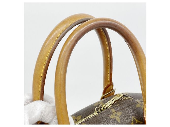 Borsa Louis Vuitton Monogram Deauville Marrone - vista 6