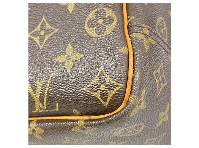 Borsa Louis Vuitton Monogram Deauville Marrone - vista 10