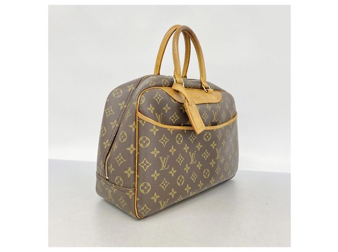Borsa Louis Vuitton Monogram Deauville Marrone - vista 2