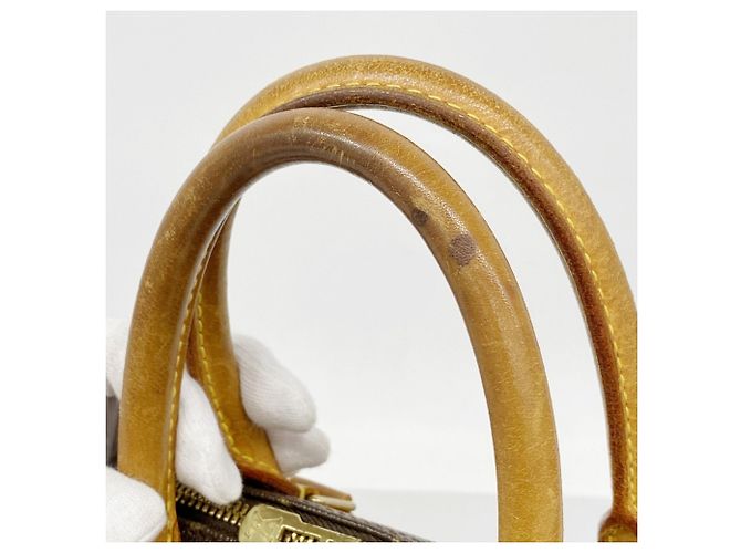 Borsa Louis Vuitton Monogram Deauville Marrone - vista 7