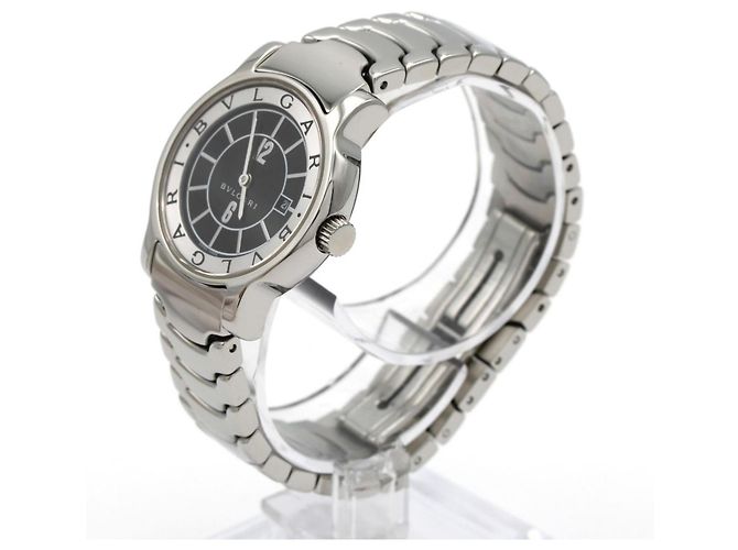 Bulgari Bvlgari Solotempo ST29S ST29BSSD Edelstahl-Quarzarmbanduhr - Ansicht 2
