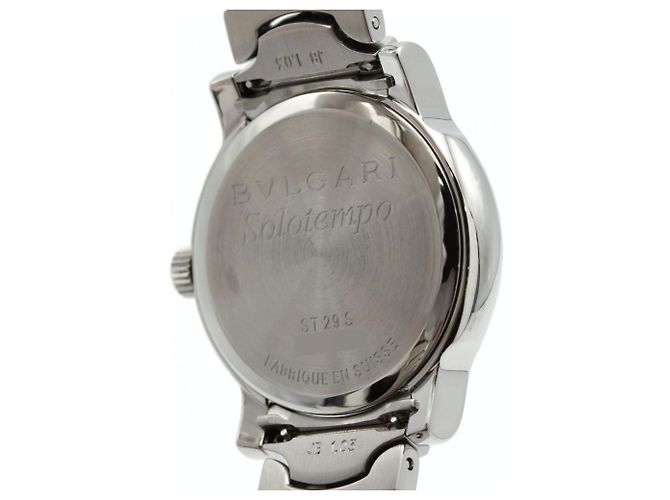 Bulgari Bvlgari Solotempo ST29S ST29BSSD Edelstahl-Quarzarmbanduhr - Ansicht 5