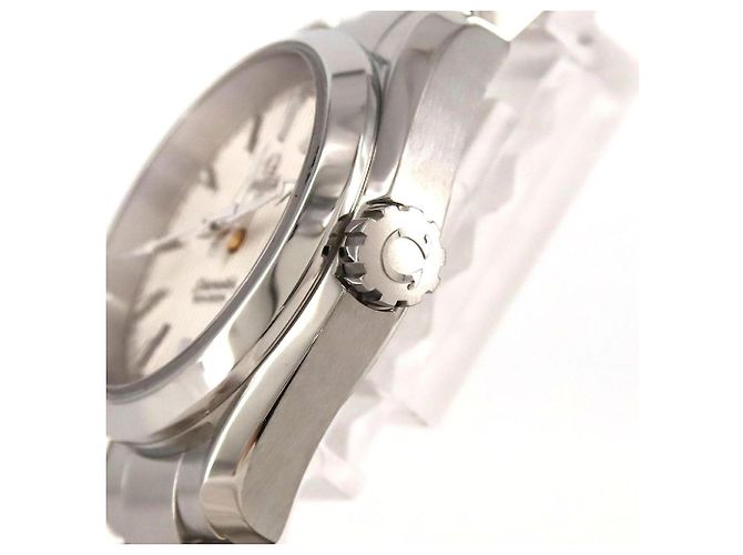 Omega Seamaster Aqua Terra Silver Quartz Armbanduhr - Ansicht 4