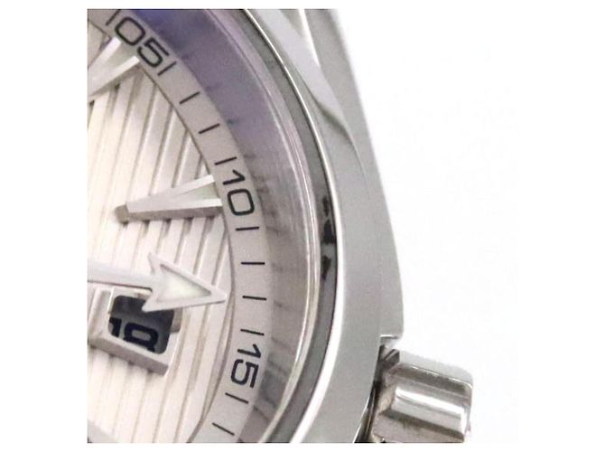 Omega Seamaster Aqua Terra Silver Quartz Armbanduhr - Ansicht 8