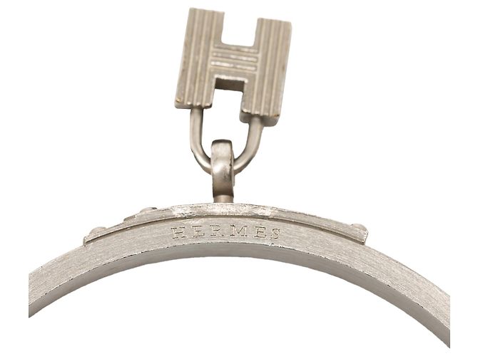 Bracciale rigido Kelly Cadena in pelle nera Hermès Nero - vista 4