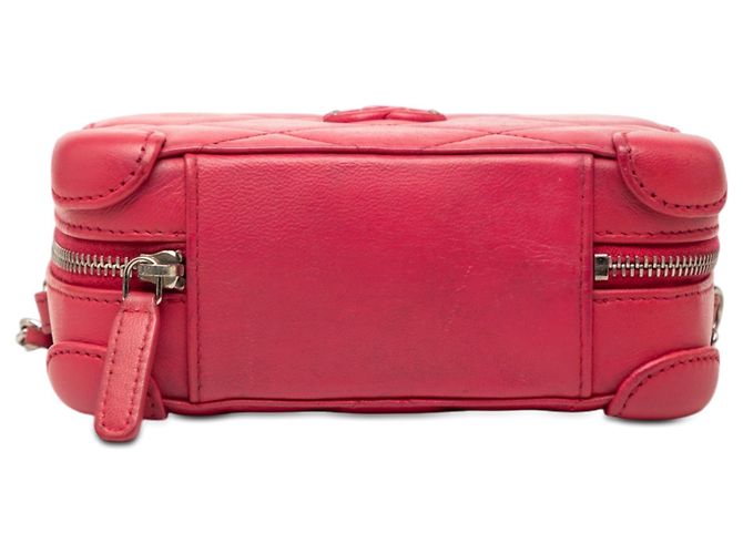 Camera Chanel Pink Mini Quilted Lambskin Covered CC Kamera Tasche - Ansicht 3