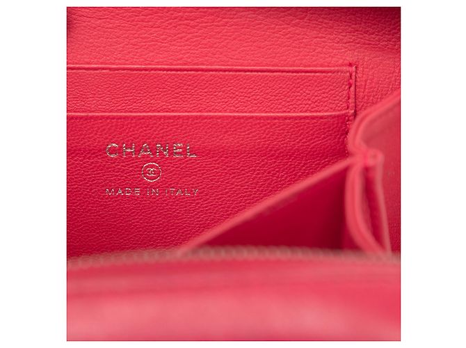 Camera Chanel Pink Mini Quilted Lambskin Covered CC Kamera Tasche - Ansicht 5