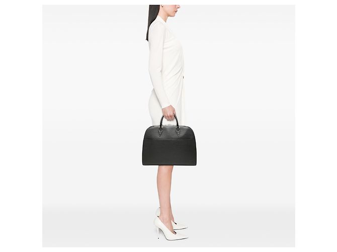 Louis Vuitton Black Epi Sorbonne Nero - vista 6