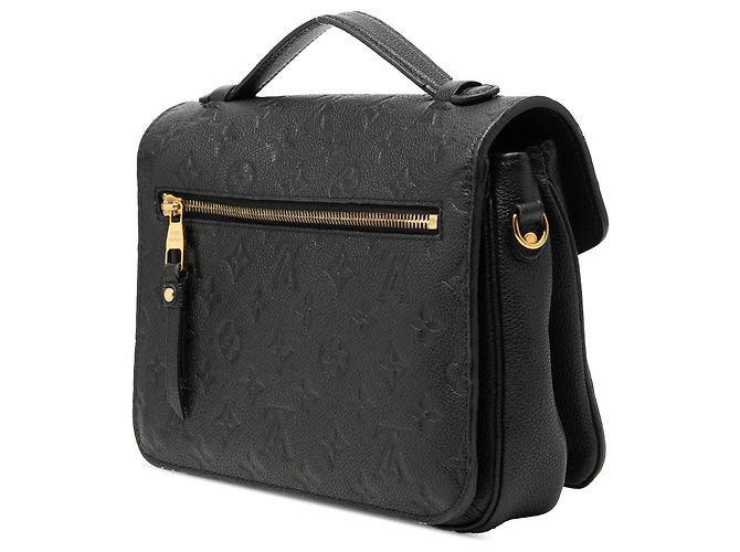 Louis Vuitton Pochette Metis in pelle Monogram Empreinte nero - vista 2