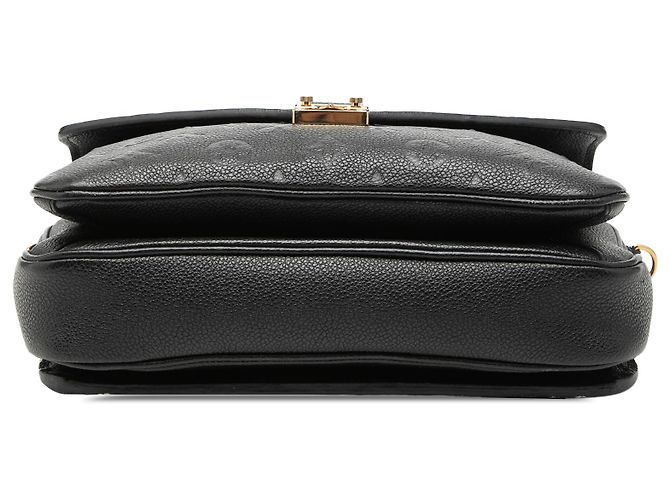Louis Vuitton Pochette Metis in pelle Monogram Empreinte nero - vista 3