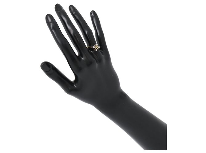Tiffany & Co. Jean Schlumberger Diamant-Jubiläumsring Silber Golden - Ansicht 4