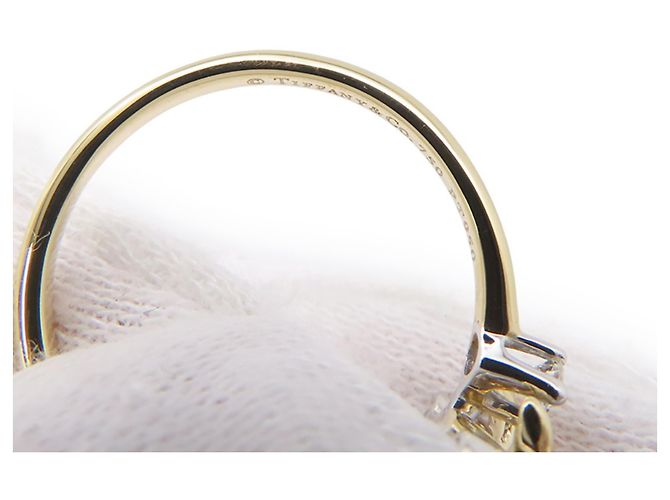 Tiffany & Co. Jean Schlumberger Diamant-Jubiläumsring Silber Golden - Ansicht 5