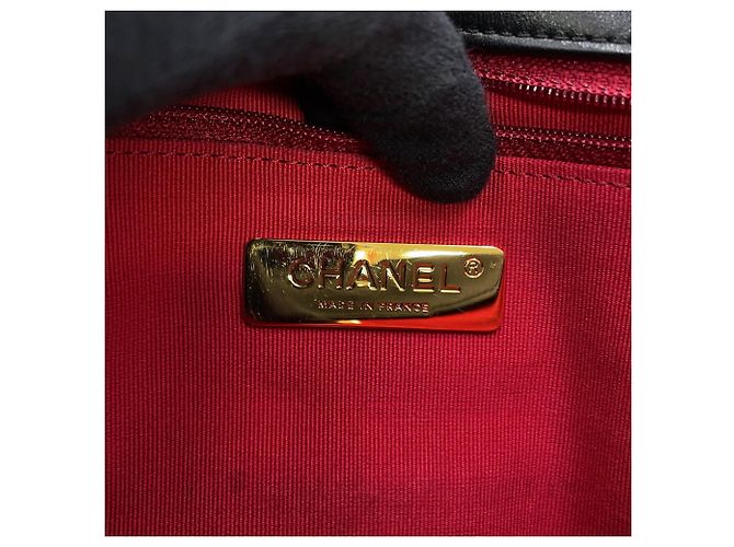 Borsa a Spalla con Catena Chanel CHANEL19 Nero - vista 15