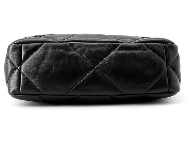 Borsa a Spalla con Catena Chanel CHANEL19 Nero - vista 3