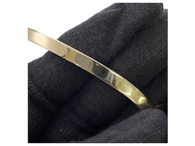 Cerchietto Alice in metallo dorato Chanel D'oro - vista 7
