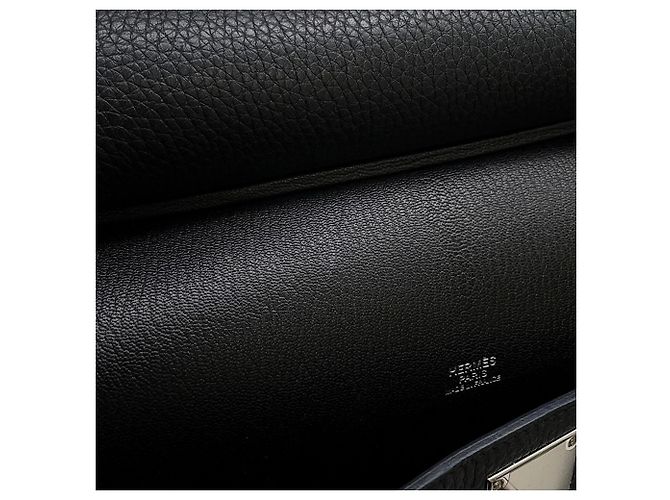 Hermès Borsa Hermes Jypsiere 31 in pelle Taurillon Clemence nera Nero - vista 8