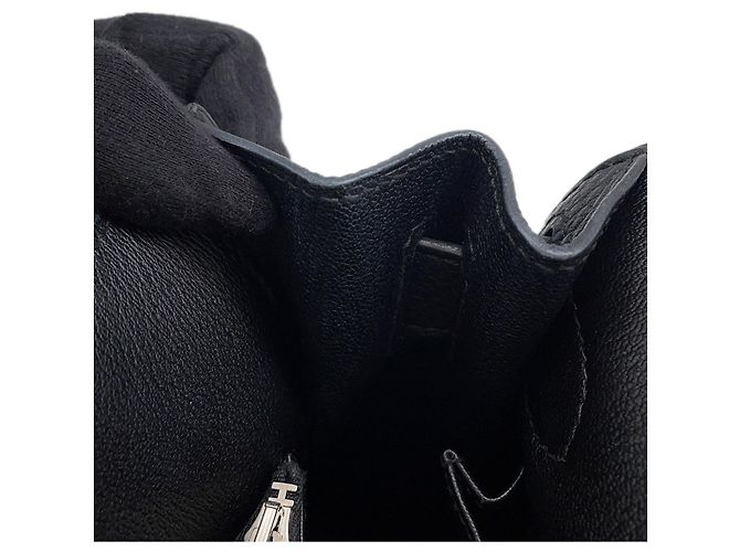 Hermès Borsa Hermes Jypsiere 31 in pelle Taurillon Clemence nera Nero - vista 9