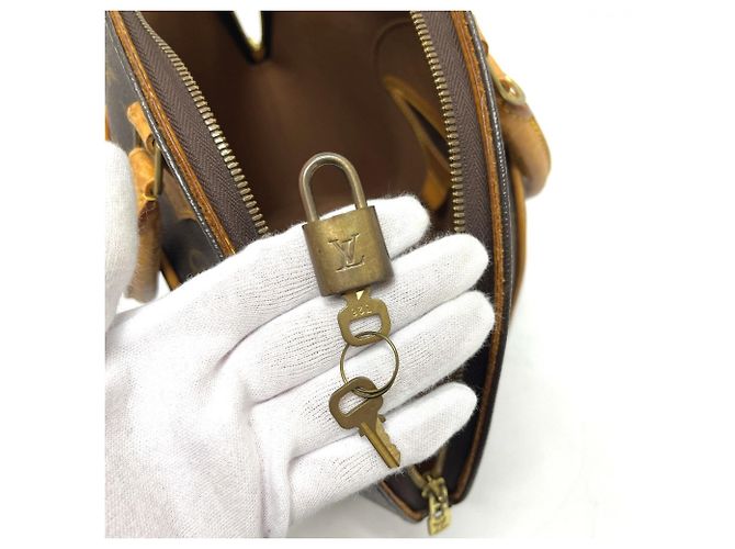 Louis Vuitton Ellipse MM Handtasche Braun - Ansicht 15