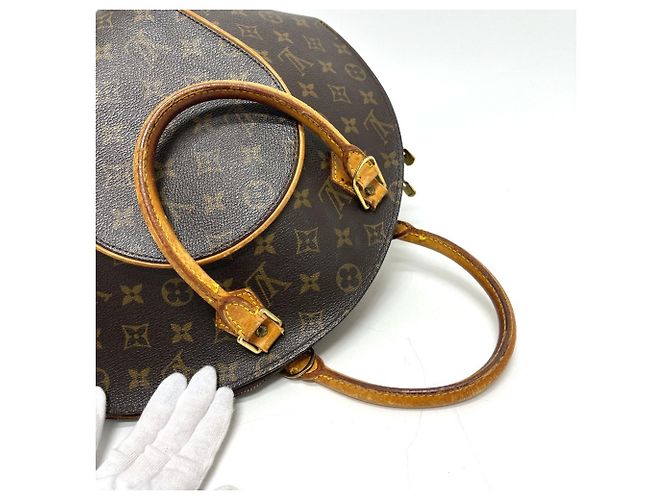 Louis Vuitton Ellipse MM Handtasche Braun - Ansicht 8