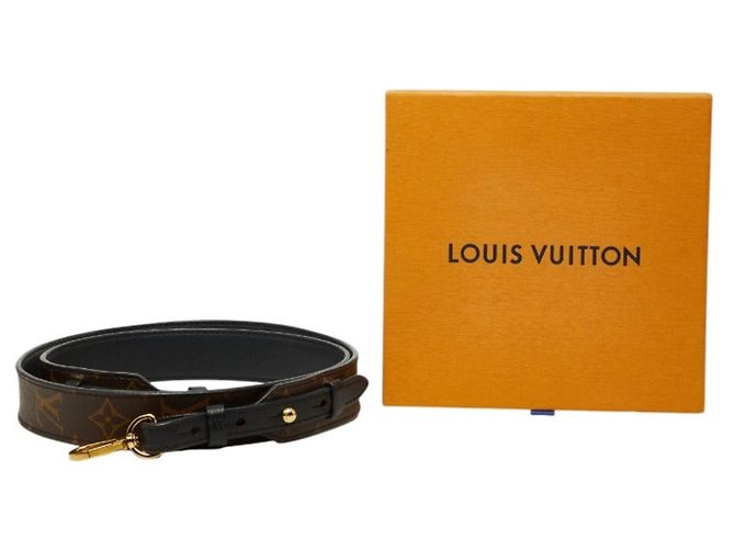 Correa de Hombro Monogram Louis Vuitton Castaño Negro - vista 7