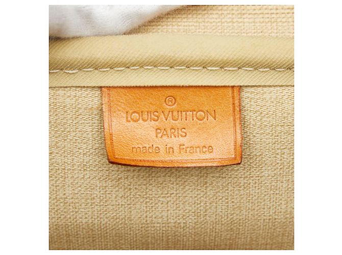Borsa Louis Vuitton Monogram Deauville Marrone - vista 10