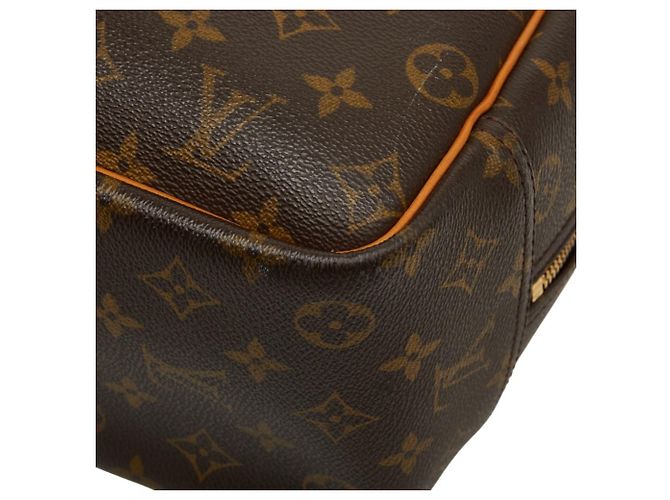 Borsa Louis Vuitton Monogram Deauville Marrone - vista 5