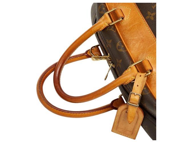 Borsa Louis Vuitton Monogram Deauville Marrone - vista 8