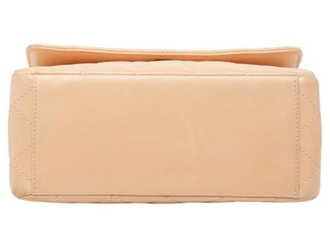 Borsa a tracolla Chanel Matelassé Coco Mark Chain Rosa Beige - vista 3