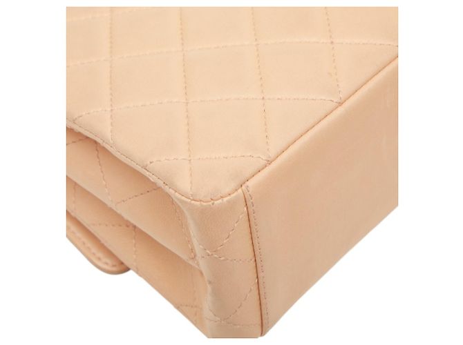 Borsa a tracolla Chanel Matelassé Coco Mark Chain Rosa Beige - vista 7
