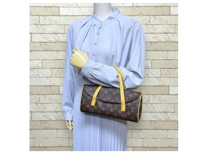 Borsa Louis Vuitton Sonatine Monogram Marrone - vista 2
